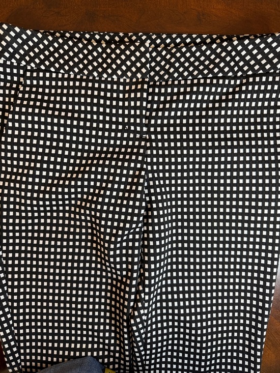 Express Pants - Express Black and White Checkered Pants